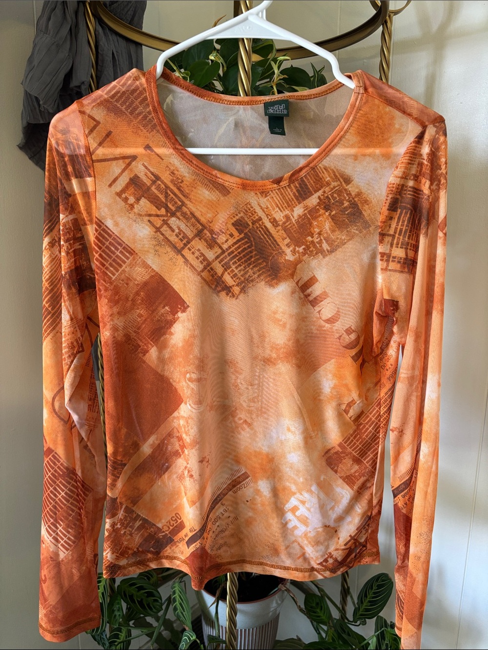 “Big City” NY mesh top size L